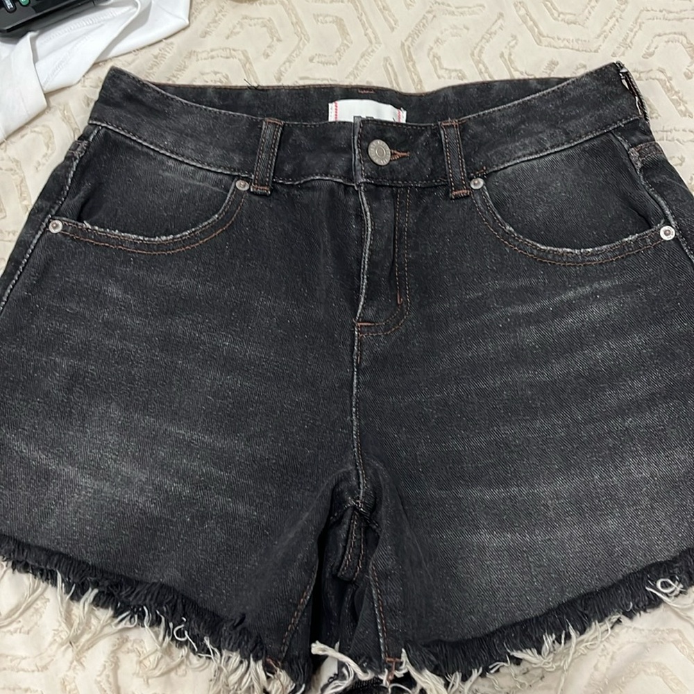 BDG A-Line Black Shorts